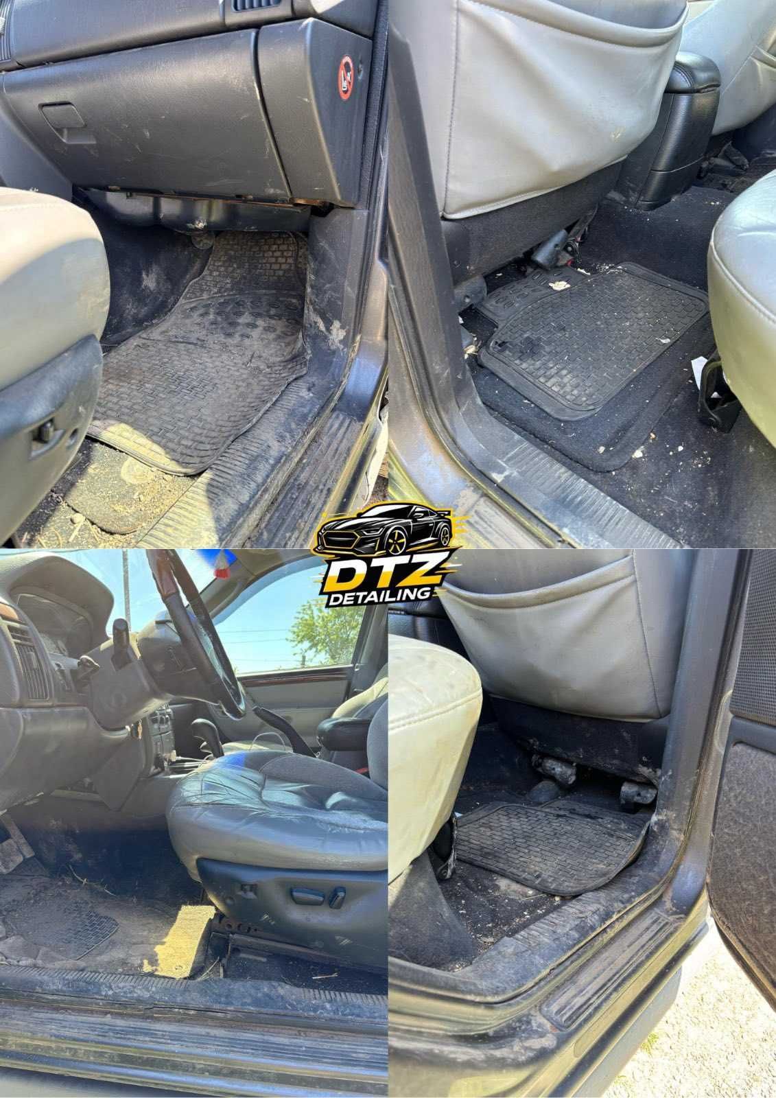 Detailing auto interior