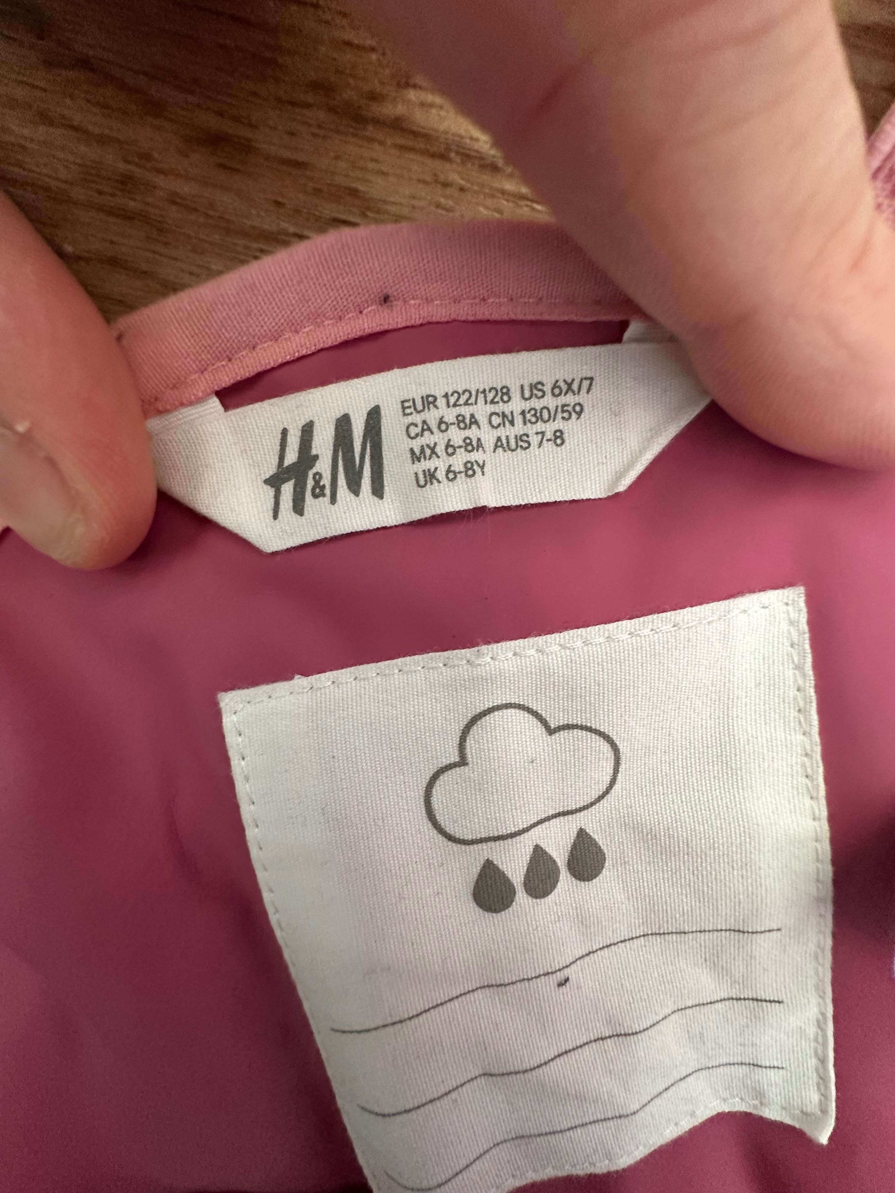 Комбинезон, дождевик, осень/весна, детский, на девочку H&M