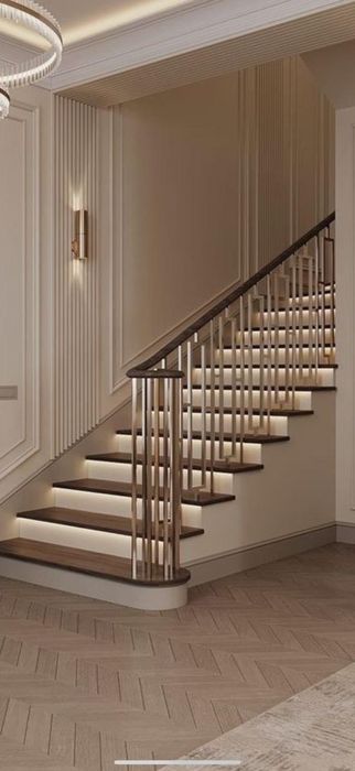 Лестницы. Изготовление .Обшивка