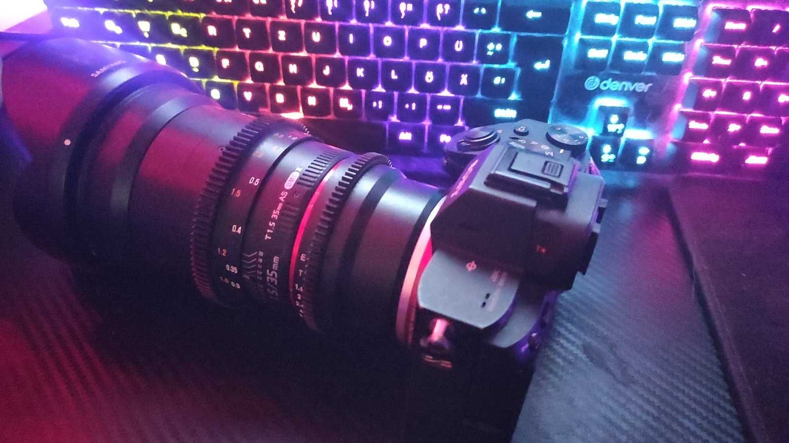 Sony a7III + samyang 1.5 35mm full frame