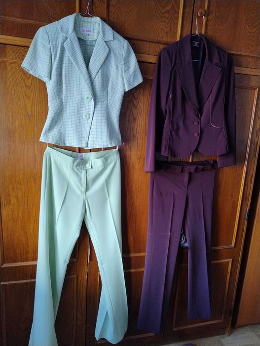 Compleuri dama, sacou cu pantalon