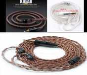 Новые кабеля KBEAR 8/16 Core Oxygen-Free Copper 3,5/4,4 QDC/2PIN