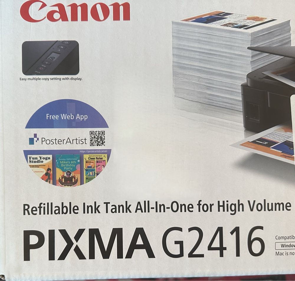 Цветен принтер Canon PIXMA G2416