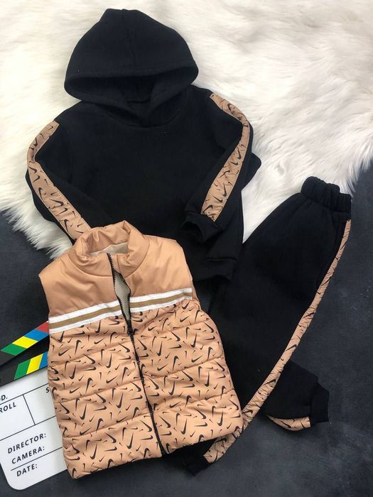 Ватиран детски комплект три части