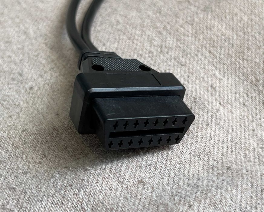 Adaptor diagnoză FIAT 3 Pin la OBD2 – cablu interfață testare auto