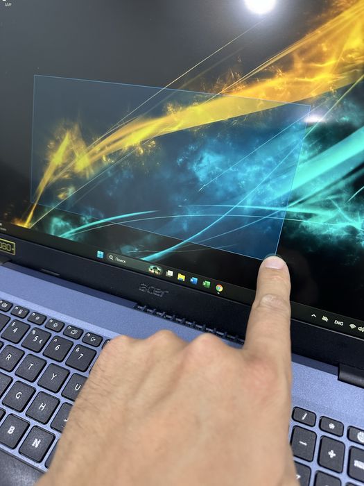 мощный 8-ядерный ноутбук Acer Aspire 3, сенсорный, доя графики и игр