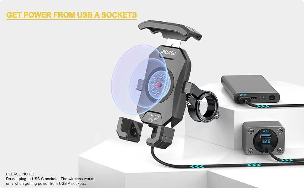 Suport telefon PM-01X, motocicleta, bicicleta, trotineta, waze, maps