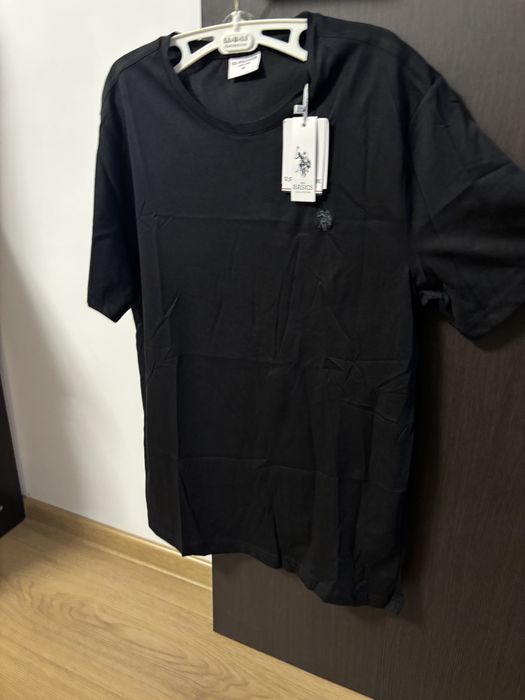 Tricou barbati U.S.Polo Assn.Marimea M,nou,nepurtat,culoarea neagra