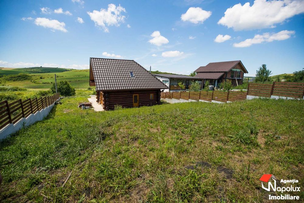 Exclusivitate! Casa din busteni intregi in Chinteni