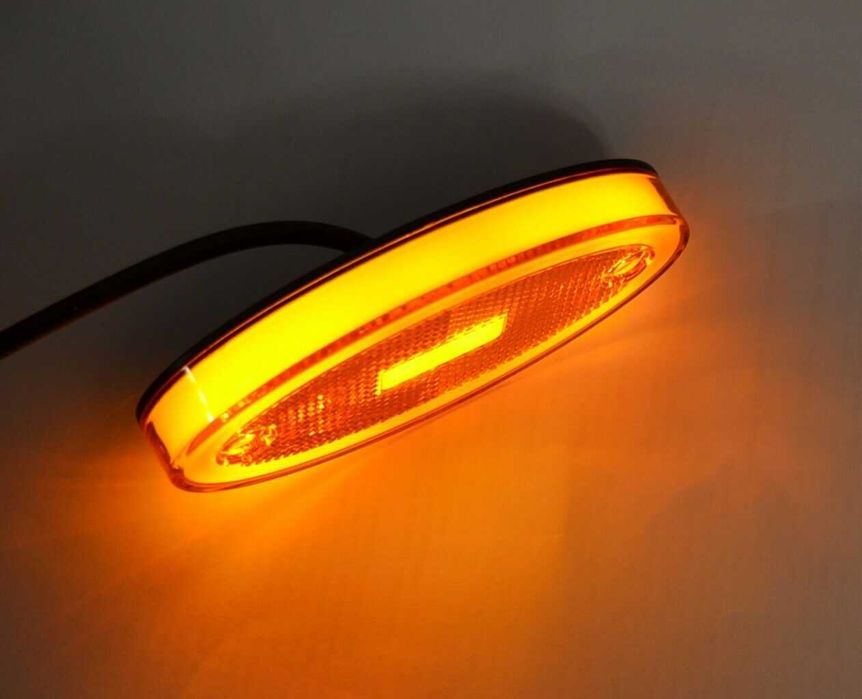 1бр. Лед LED габарити светлини с неонов ефект 12-24V , 3 цвята