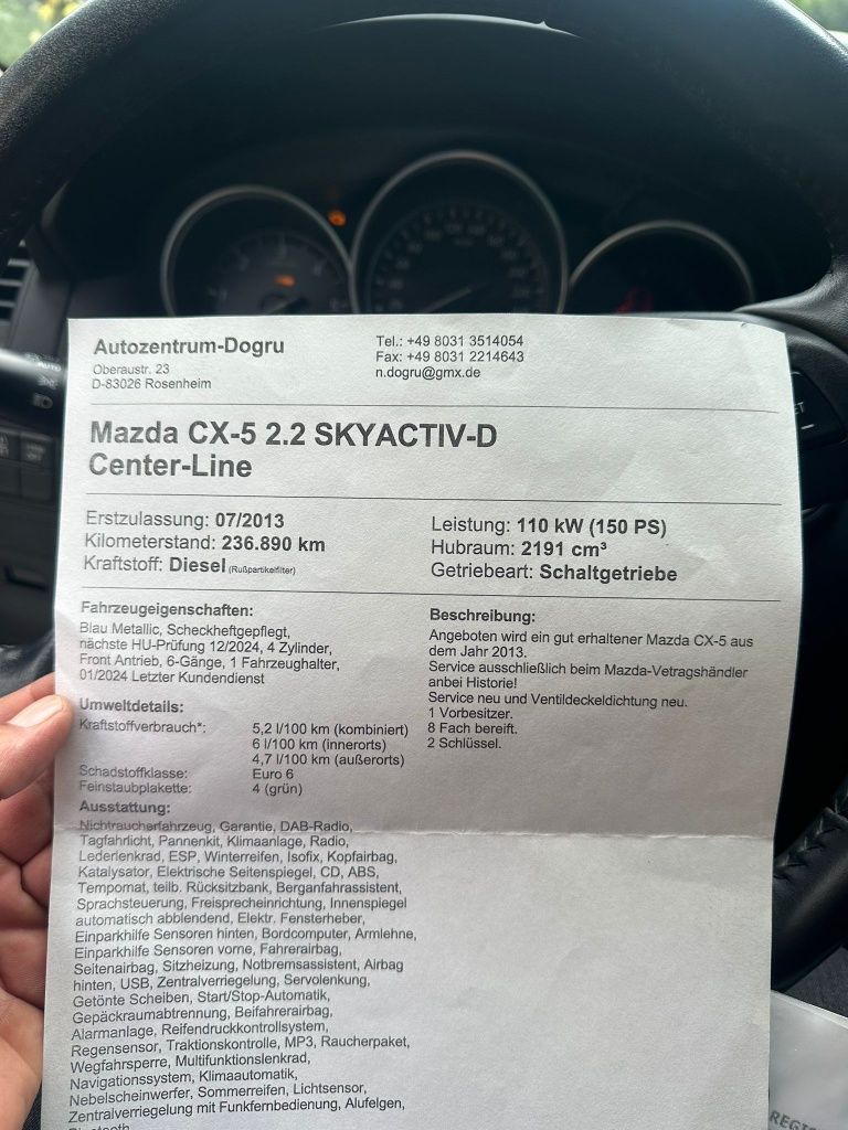 Mazda CX-5 2.2 SKYACTIV-D