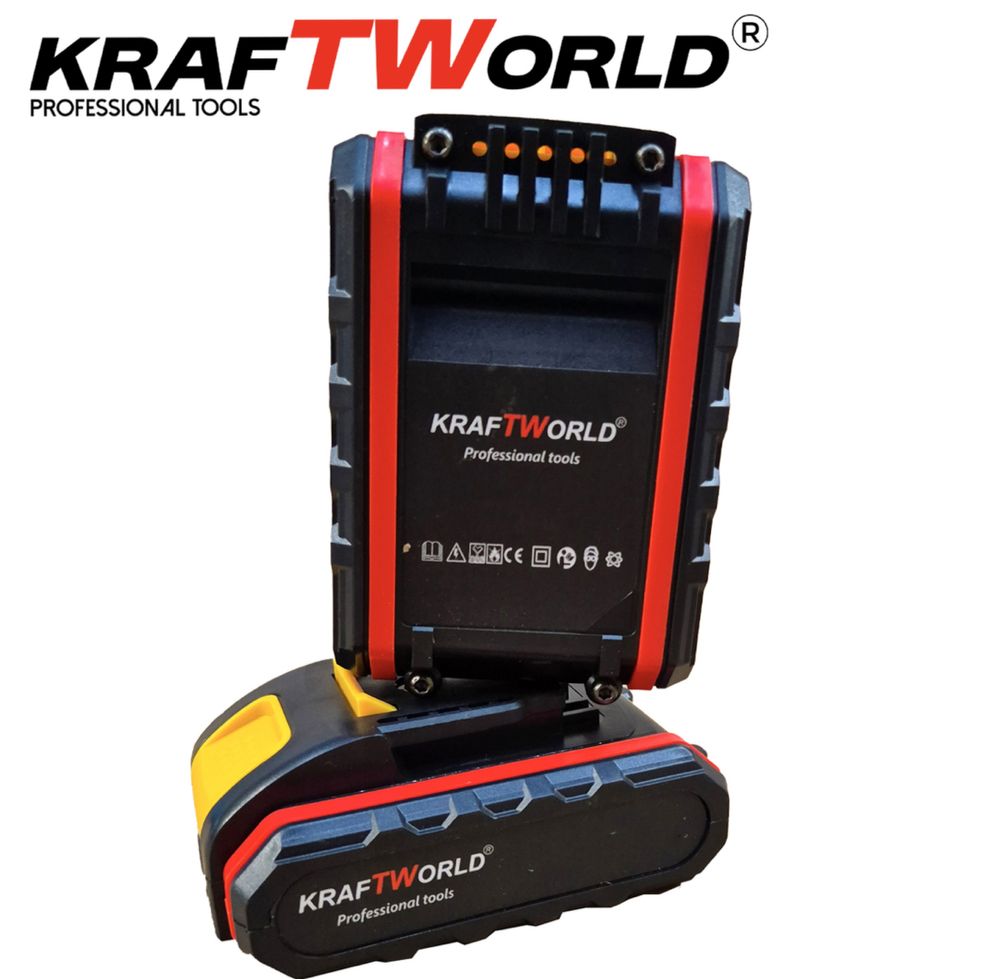 Акумулаторна Градинска и Лозарска Ножица KraftWorld с 2 Батерии