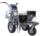 Pompa de marcaje rutiere profesionala motor Honda-2 pistoale