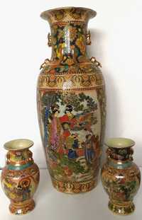 Vaza de porțelan chinezeasca (set 3 vaze)