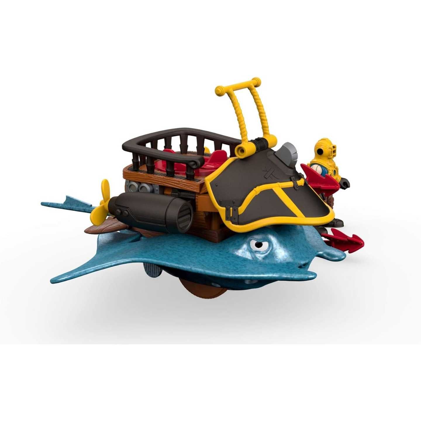 Set Figurine Imaginext, Captain Nemo & Stingray, +3 ani
