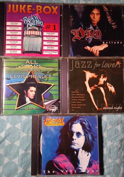 CD-uri audio, muzica rock, de colectie