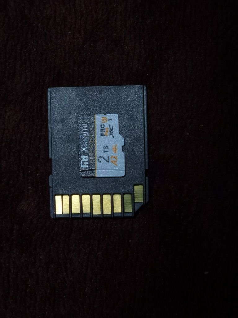 Card micro SD + Adapror SD, 2 TB, Xiaomi pro plus