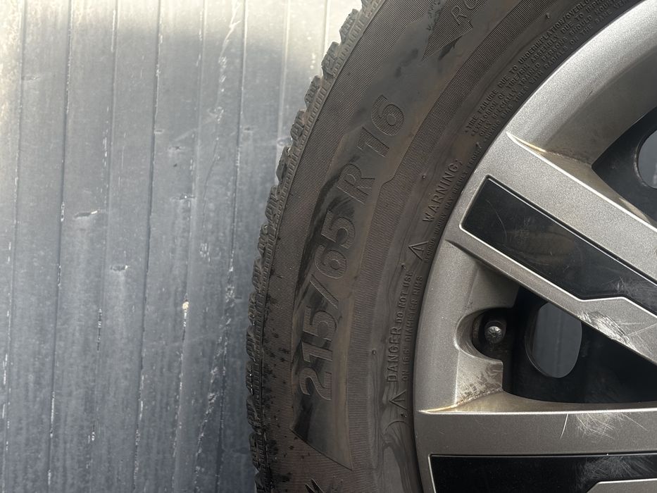 Set roti iarna VW SKODA SEAT AUDI 5x112 - 215/65/r16 Michelin Aplin 5