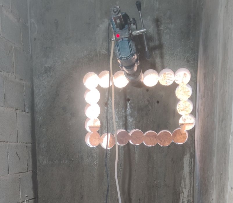 Алмазное бурение. Алмазная резка. Лазерное сверление. Демонтаж. Снос