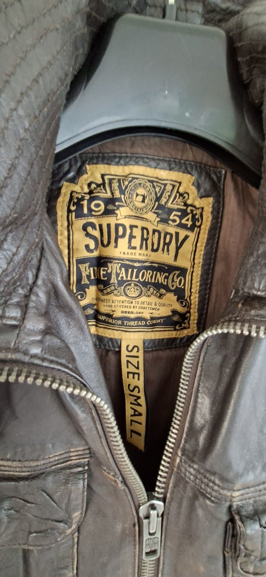 Geaca piele barbateasca Superdry