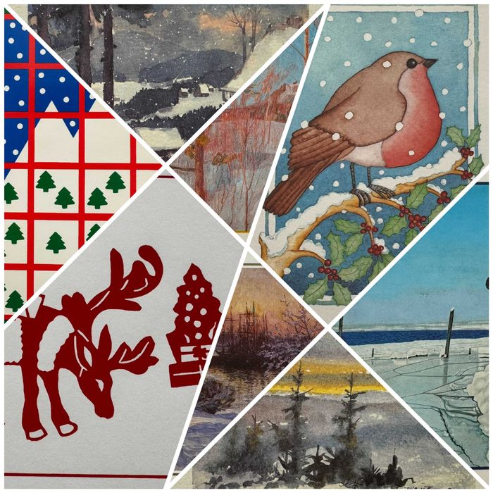 Стари коледни картички УНИЦЕФ