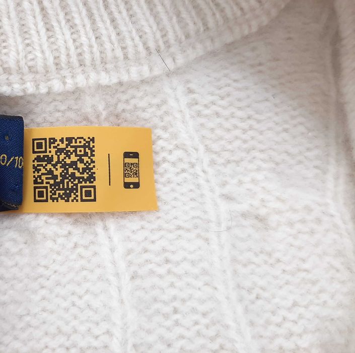 Polo Ralph Lauren Cable-Knit Zip - Оригинален мъжки пуловер с кашмир L