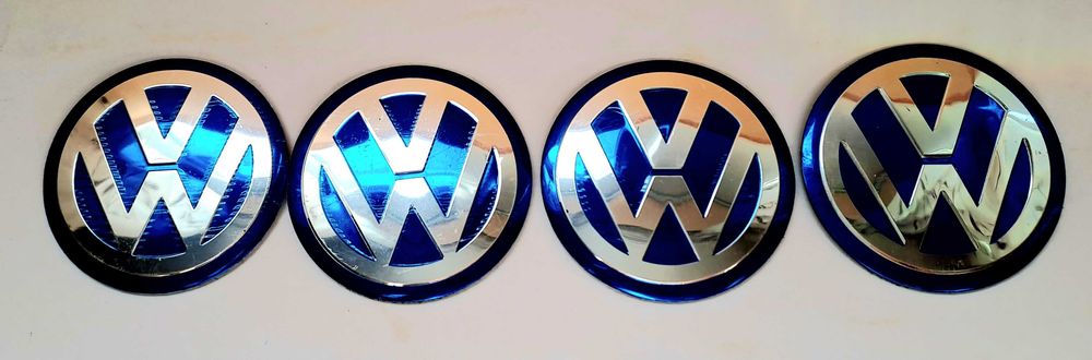 Emblema logo albastru