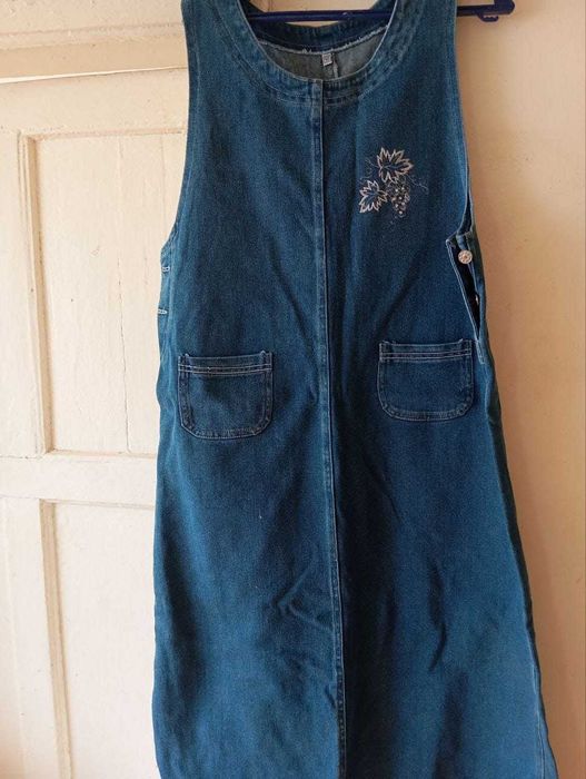 Джинсовый сарафан для женщин