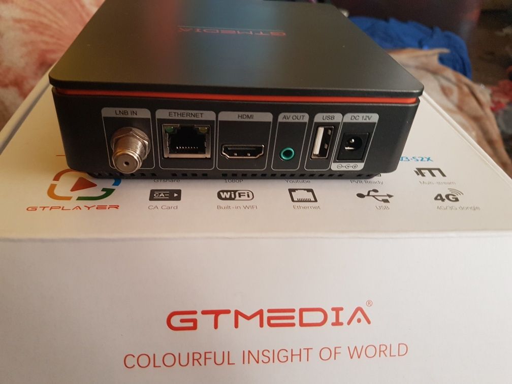 Vând receiver/tuner tv /decodor/ receptor satelit Ustym 4k ProCombo
