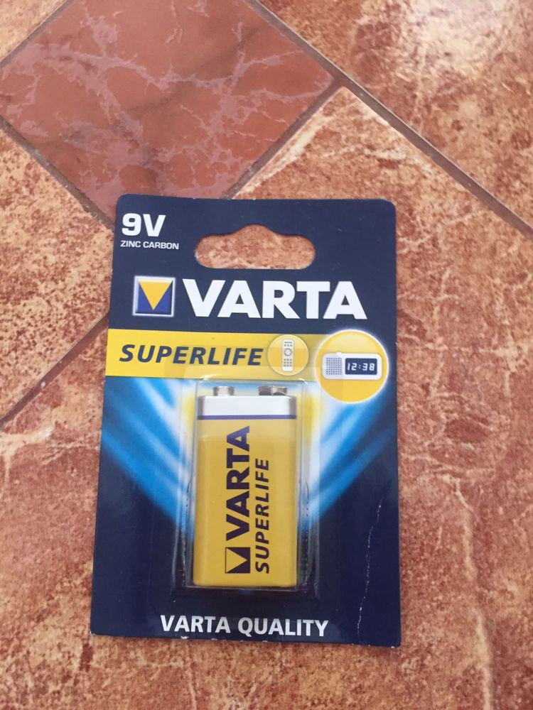 Baterie alcalina Varta Longlife Power 9V blister 1 bucata