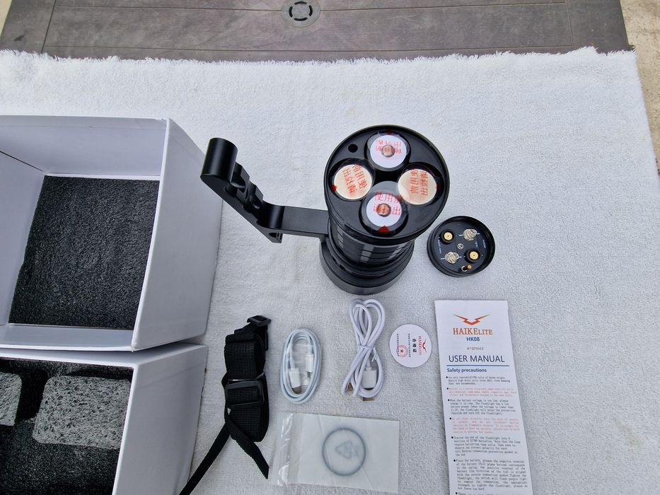 Lanterna HIKELITE HK08 60.000 LUMENI