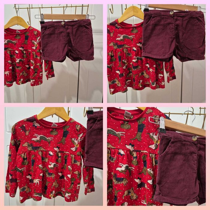 Празнични,Коледни дрехи рокля,пуловер 92р,98р,2-3г,104р Next,George