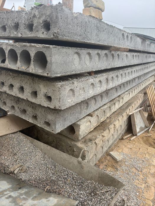 Плита перекритя 6,3 метрлік және 5,7 метрлігі бар