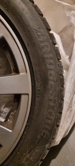 Jante Platin 17" + pneuri iarna  Bridgestone - Renault Laguna