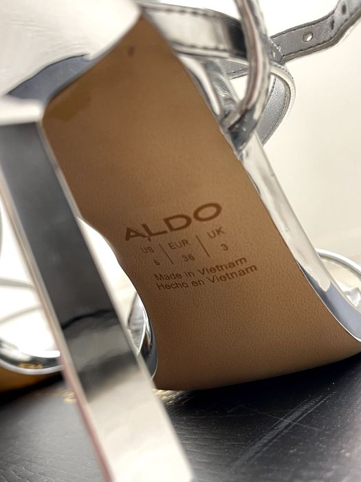 Sandale Argintii Aldo, marime 36