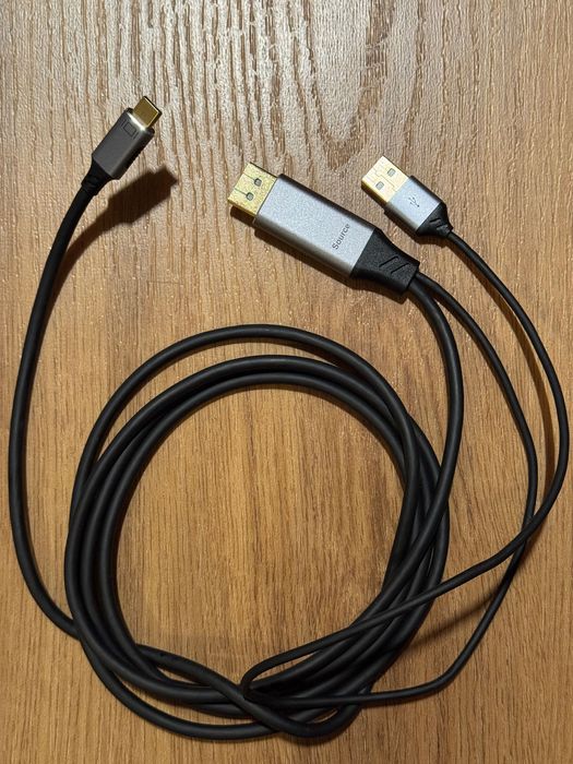 accesorii birou cablu monitor USBC + priza smart