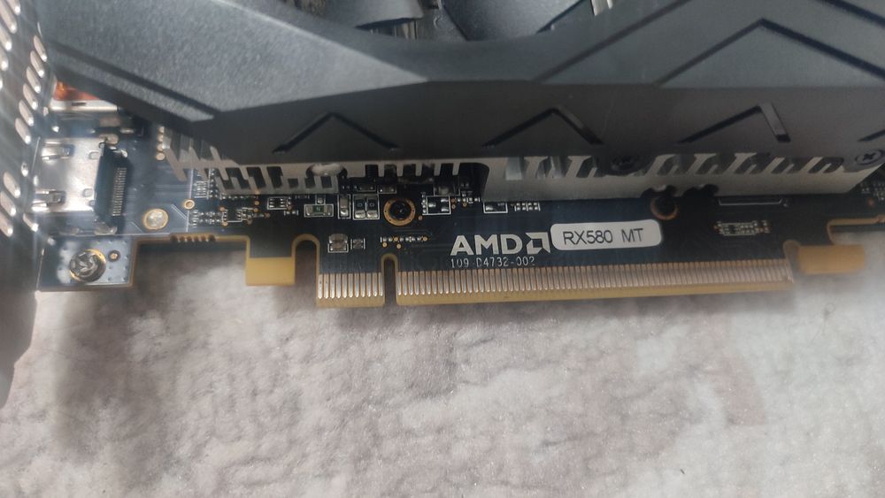 Продам видеокарту AMD RX 580 DDR5 256 BIT