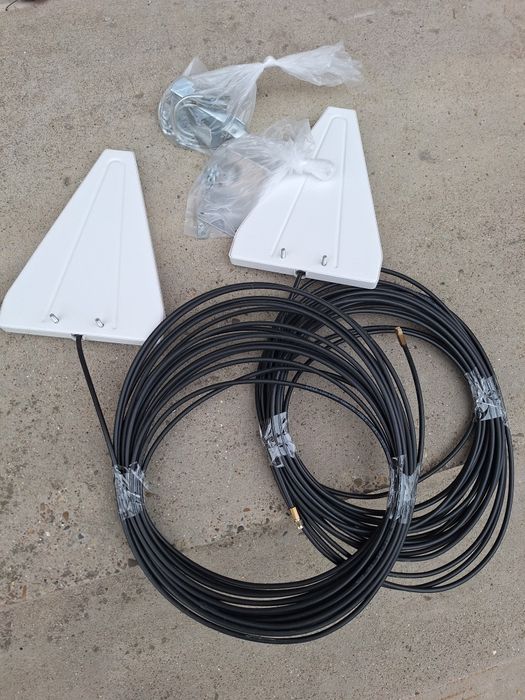 Antenă router 4G LTE ALP (800-3000MHz, 2x15m cu SMA)