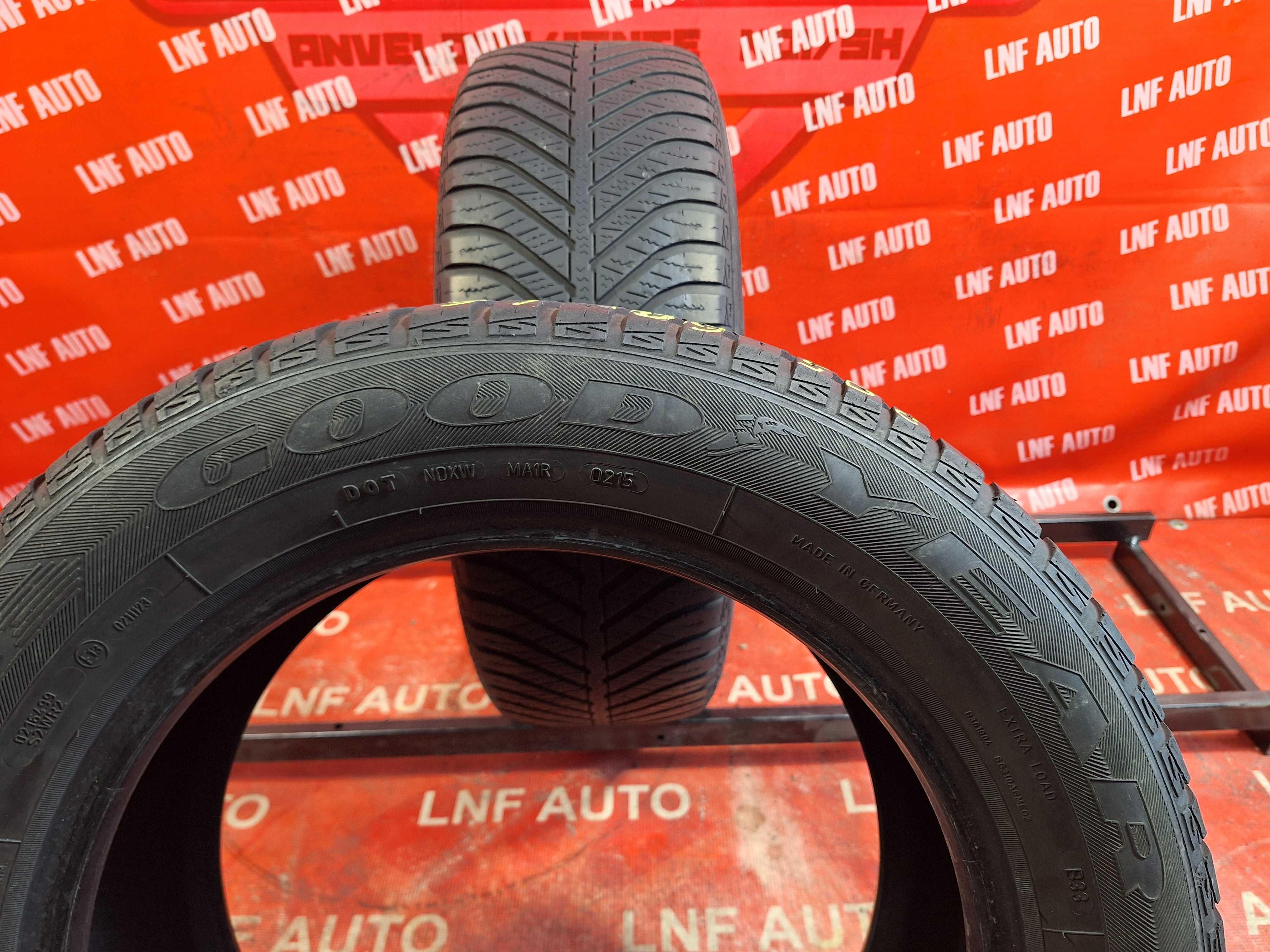 Anvelope VARA IARNA - 205/60/16 - GoodYear - 5.6 MM - DOT 2015 !
