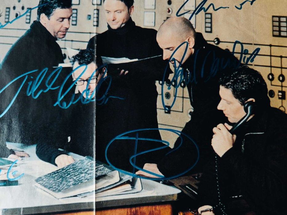 Poster Rammstein autograf