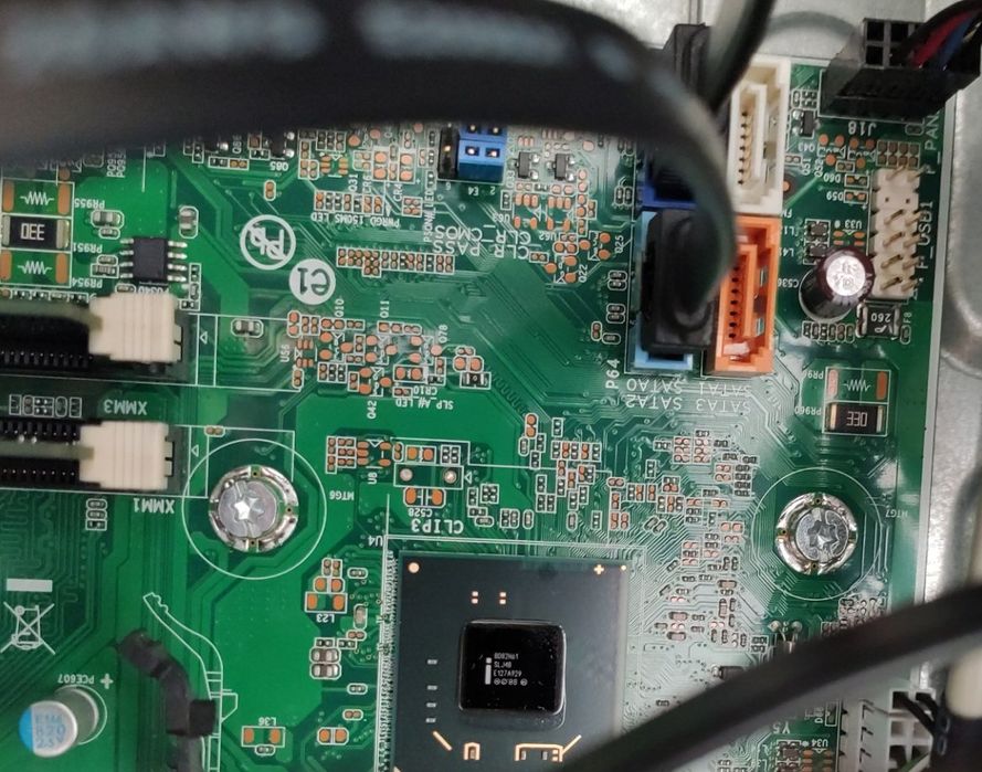 Дънна платка i5 2500K 6GB ddr3 1333 OEM охлаждане налична задна планка