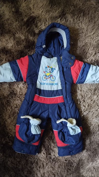 Детский зимний комбинезон