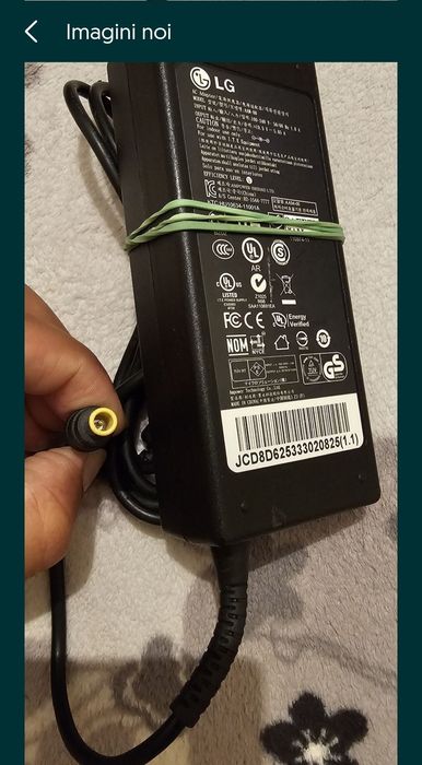 Sursa curent LG 19,5V 5,65A pin central original