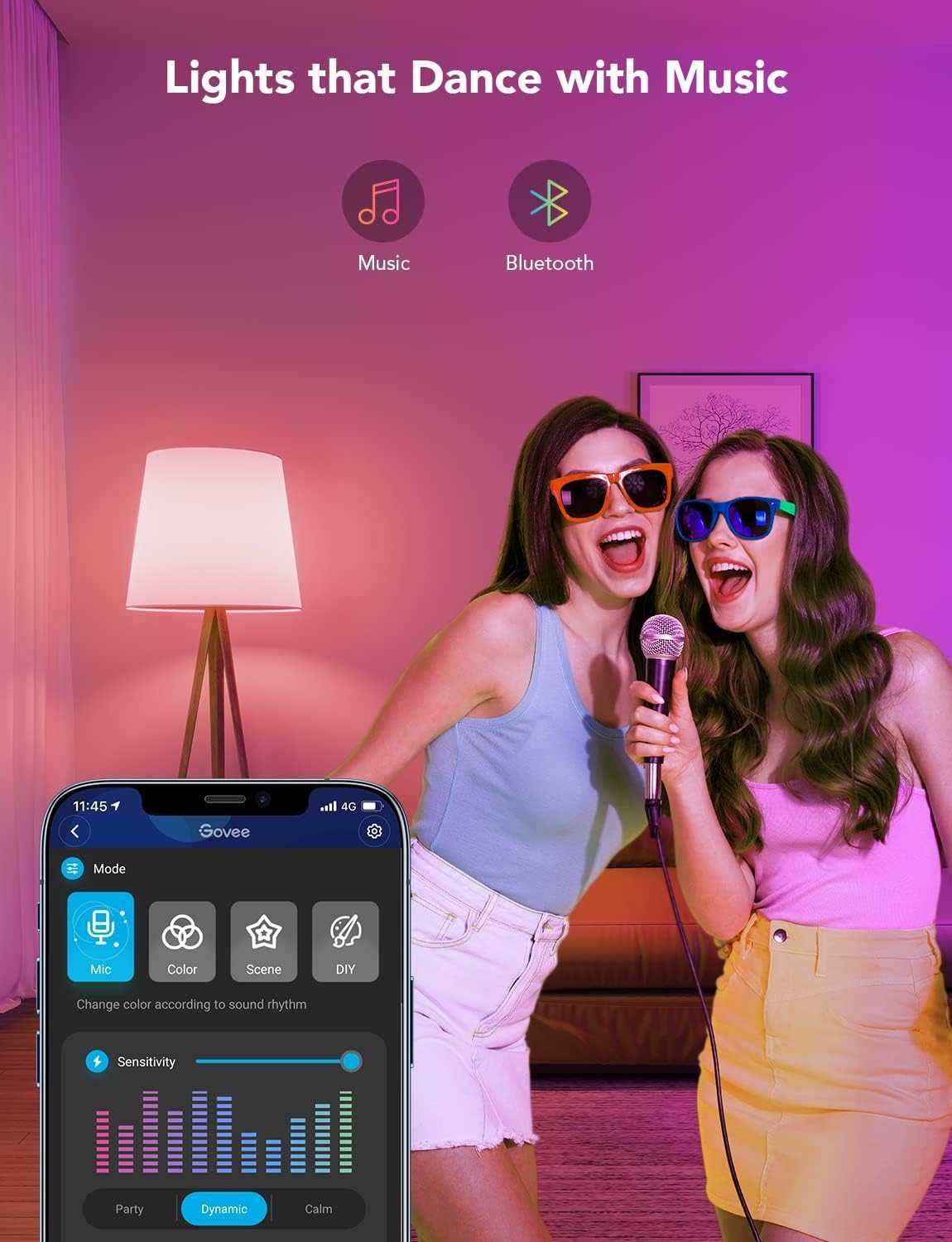 Govee Smart LED крушки - комплект от 2 бр. с A27 цокъл