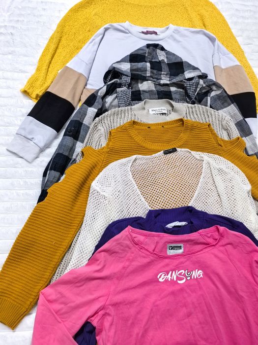 Lot bluze și pluovere dama mărimea L