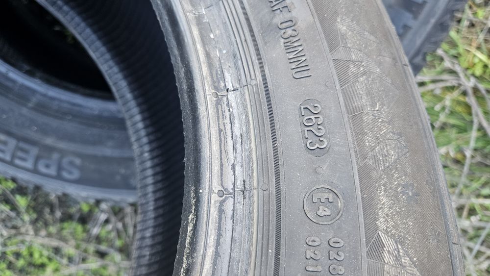 2бр гуми 215 60 16 дот 23 семперит