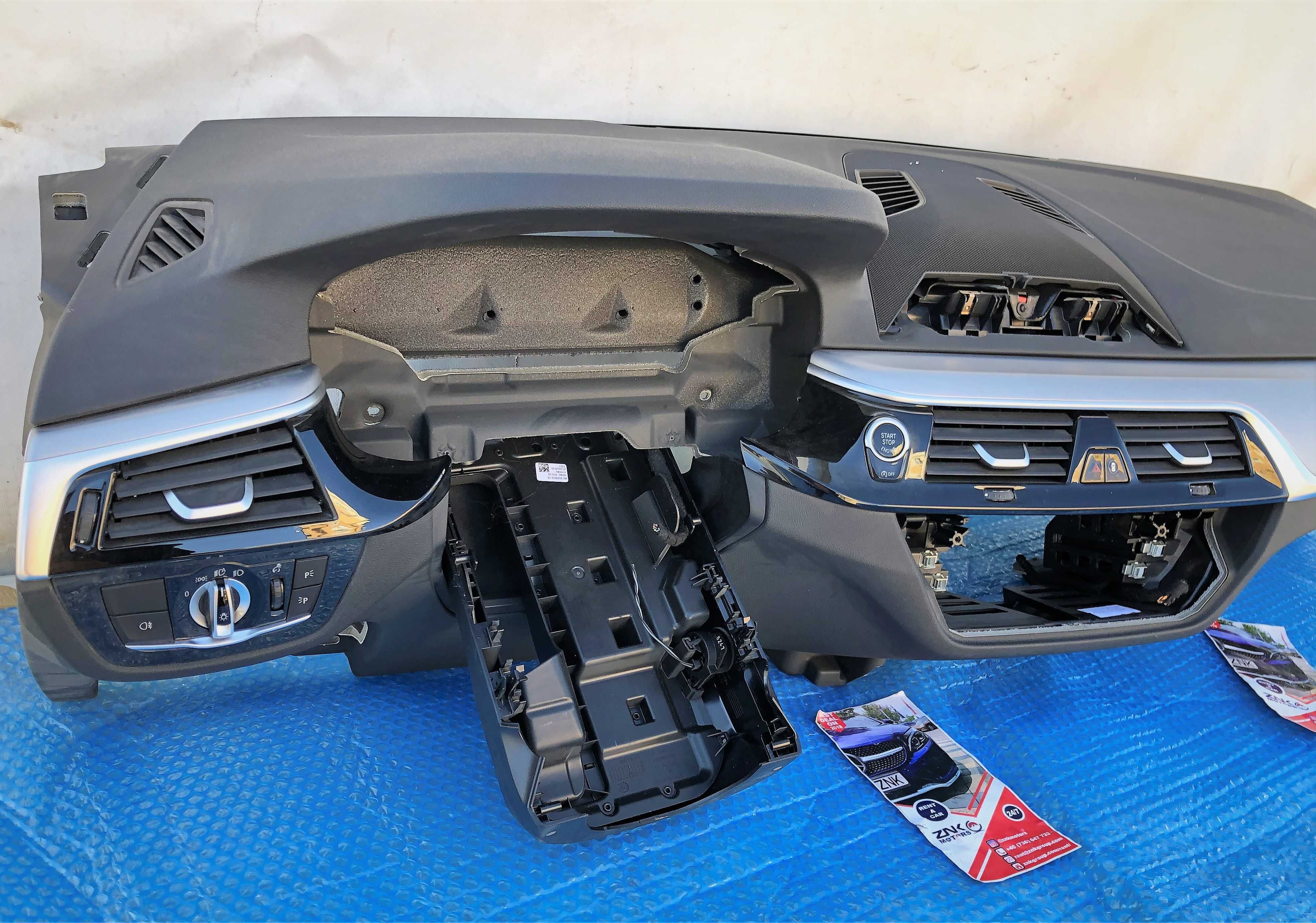 BMW G30 g31 seria5 plansa de bord kit airbag set centuri  fata spate