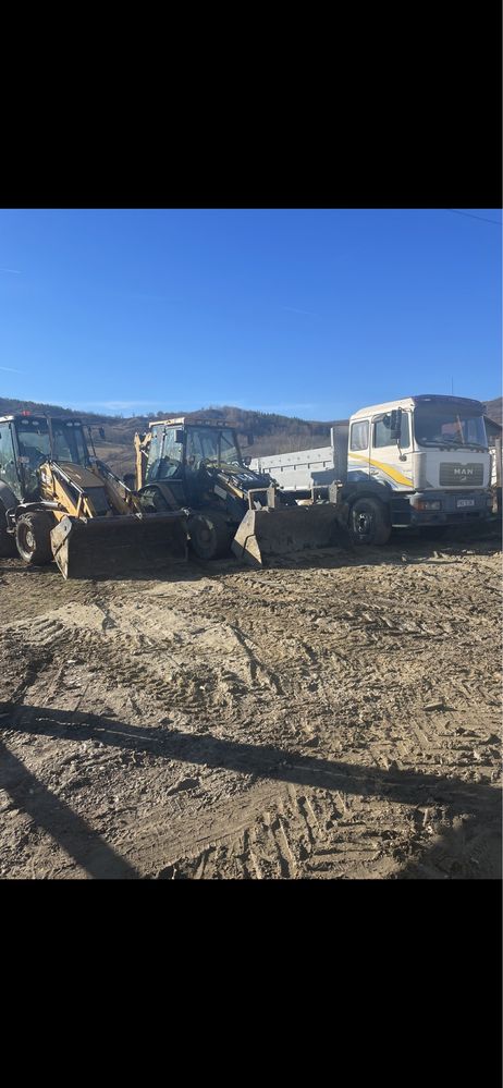 Executam lucrări cu buldoexcavator și diferite utilaje !