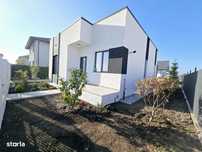 Casa individuala - 4 camere - 2 bai - placa beton - 444 mp teren