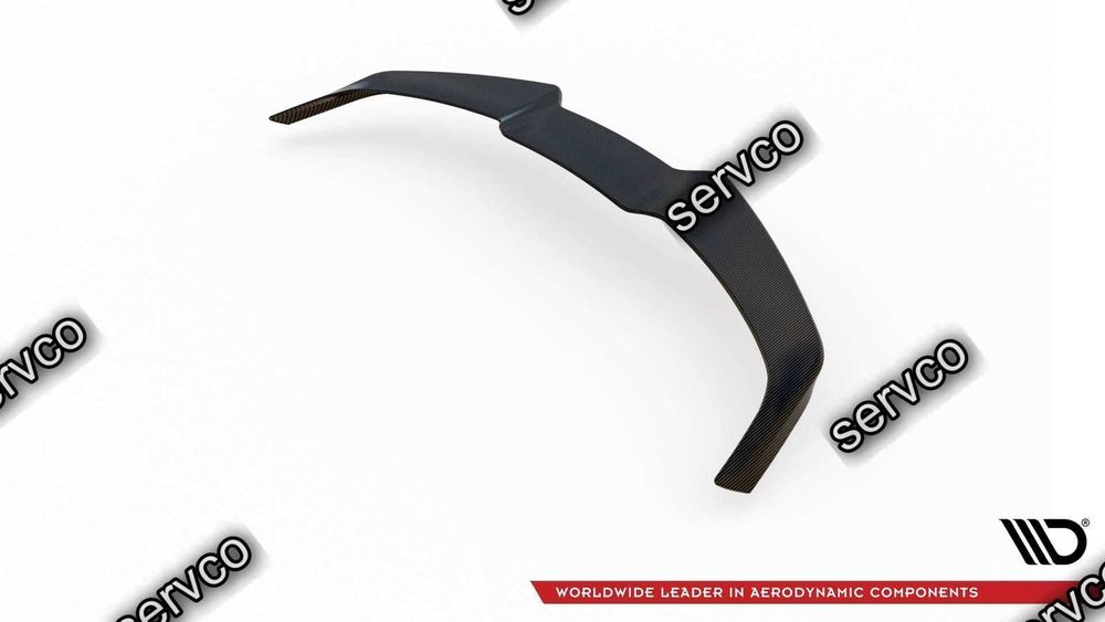 Eleron spoiler cap Audi RS6 C8 2019- v8 - Maxton Design Carbon